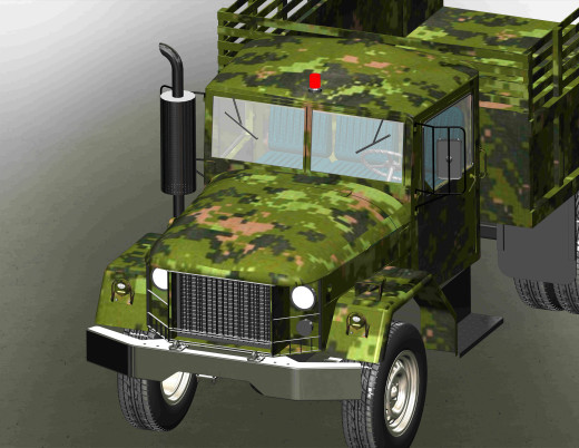 29-M35A2+卡车 3d模型图纸缩略图